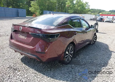 2021 Nissan Sentra Sv z USA, uszkodzony, nr VIN 3N1AB8CV6MY272183